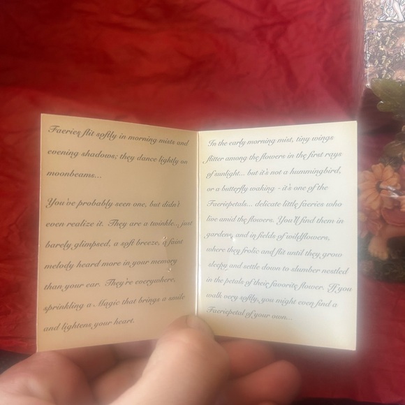 Spring Faerieblossom…Morning Mist.Style #36117 Fairy figurine - Picture 8 of 8